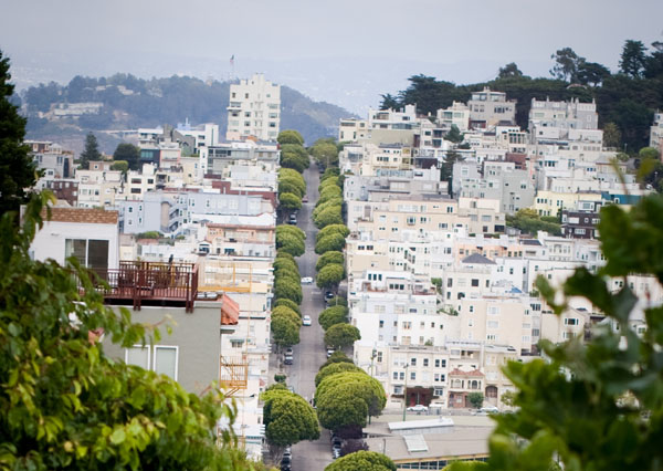 Сан-Франциско отлично подходит для прогулок / Фото из США
