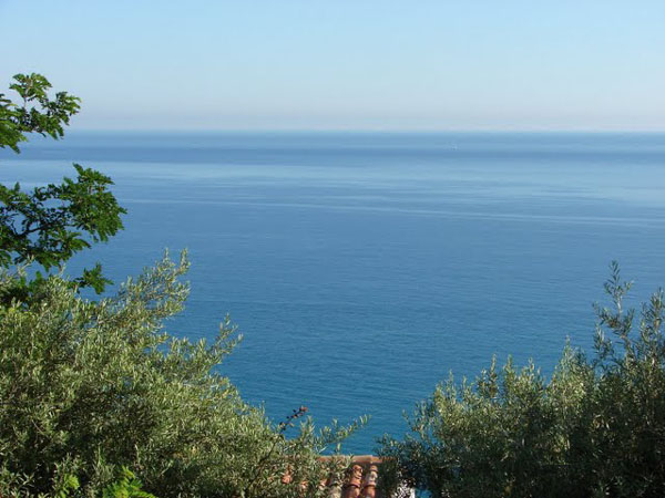 Вид на Тирренское море, Сант-Амброджио / Фото из Италии