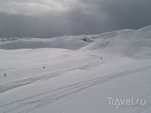 Одна из трасс для новичков в зоне Ski Tranquille / Фото из Франции