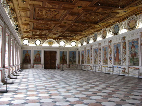 Испанский зал в замке Амбрас, Инсбрук / Фото из Австрии