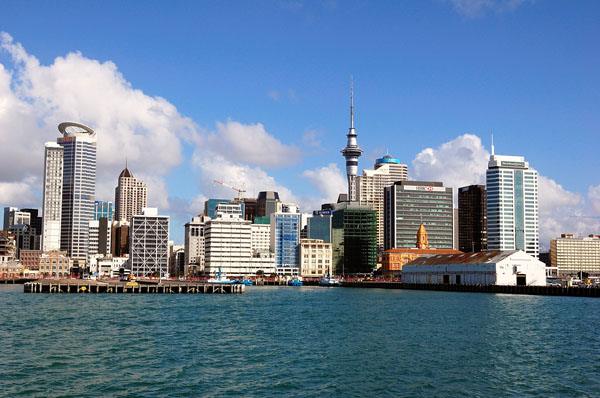 Окленд - крупнейший город в Новой Зеландии / Фото из Новой Зеландии