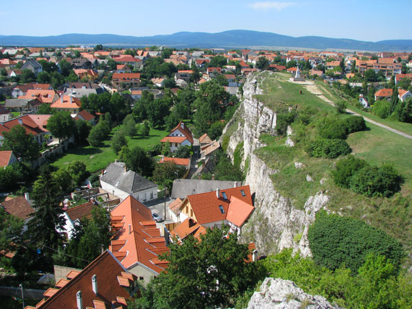 Вид с крепостного холма, Веспрем / Фото из Венгрии