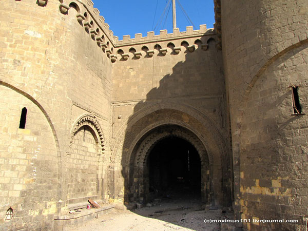 Западные ворота цитадели Каира / Фото из Египта