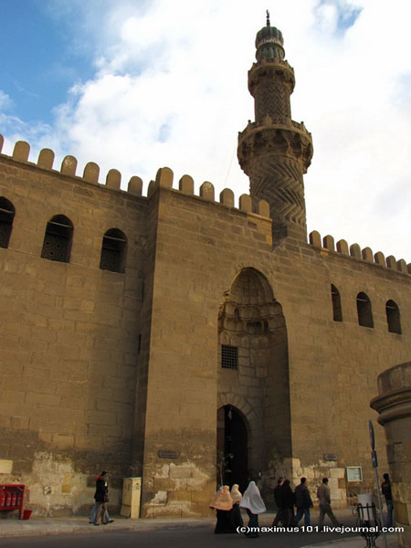 Минарет мечети Ан-Насира, Каир / Фото из Египта