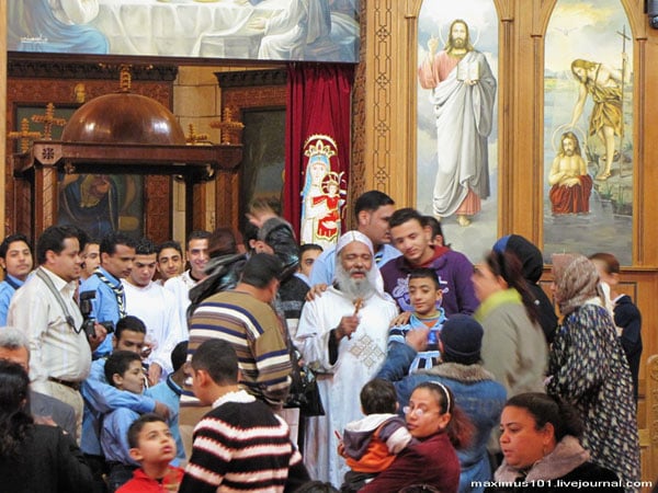 Христиане составляют 10-20% населения Египта, церковь Аль-Муалляка в Каире / Фото из Египта