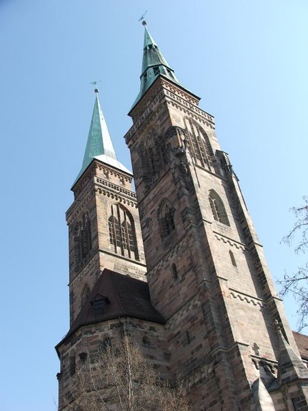Церковь Себальдскирхе, Нюрнберг / Фото из Германии