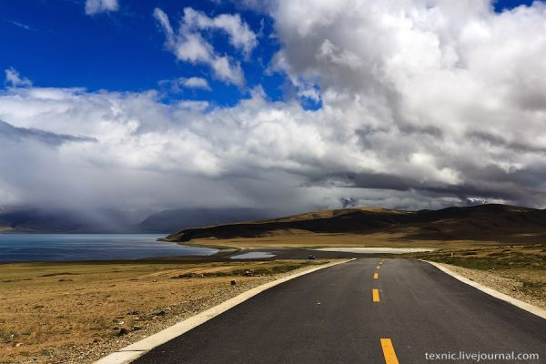 Дорога на Тибете / Фото из Китая