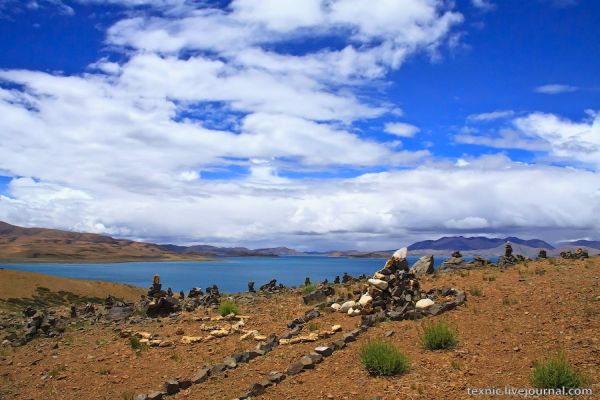 Озеро Ракшас на Тибете / Фото из Китая