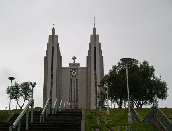 Церковь в Акюрейри / Фото из Исландии
