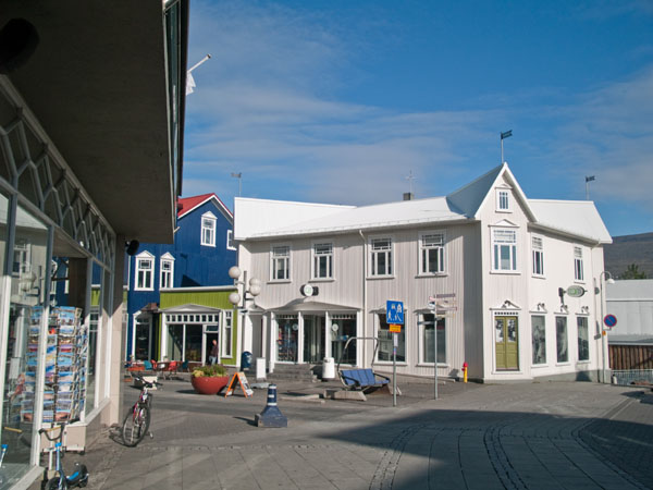 Центр города Акюрейри / Фото из Исландии