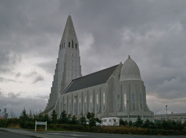 Hallgrimskirkja в Рейкьявике / Фото из Исландии