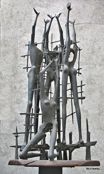 Памятник жертвам концлагеря в музее Рисьера-ди-Сан-Савва / Фото из Италии