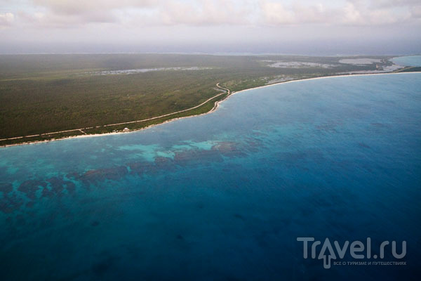 Вид на коралловые рифы острова Барбуда / Фото из Антигуа и Барбуды