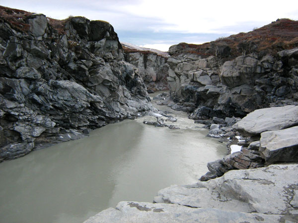 Каньон реки в Гренландии / Фото из Гренландии