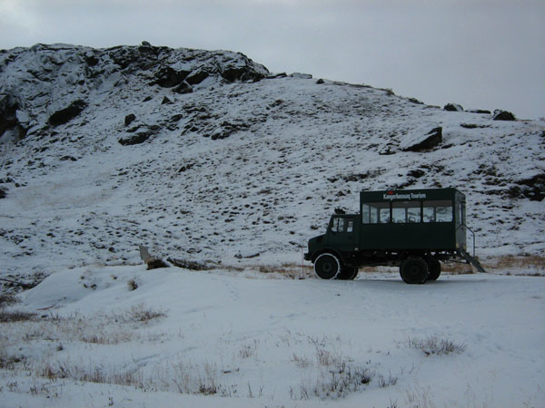 Грузовик для сафари в Гренландии / Фото из Гренландии