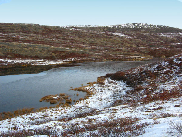 Пейзаж у горы Hassell / Фото из Гренландии