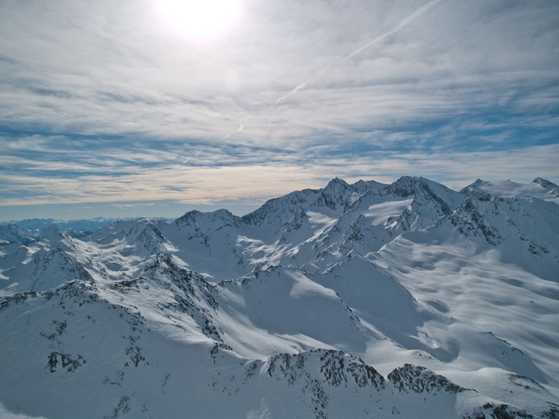 Виды с вершины Top Mountain Star / Фото из Австрии