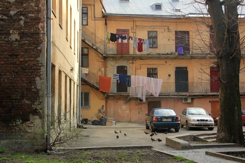 Тихий уголок Львова / Фото с Украины