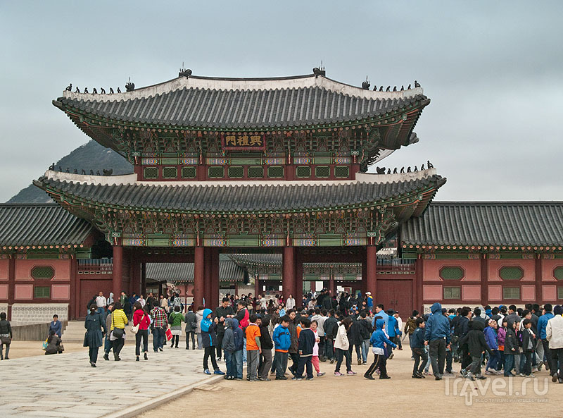 Ворота Heungnyemun во дворце Кёнбоккун / Фото из Южной Кореи