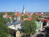 Вид на Старый город / Эстония
