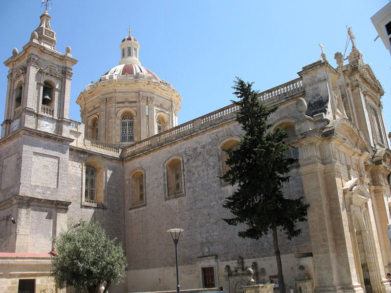 Рабат, типичная мальтийская храмовая архитектура / Фото с Мальты
