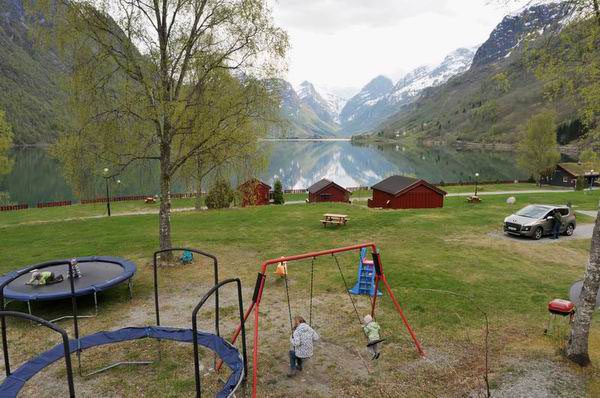 Детская площадка у Оллена в Норвегии / Фото из Норвегии