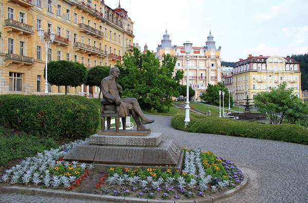 Памятник Гёте в Марианске-Лазне / Фото из Чехии