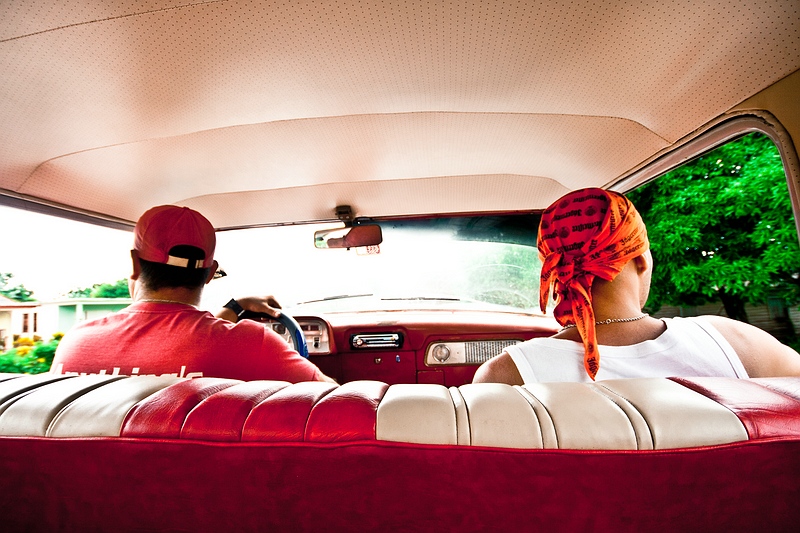 В лимузине на Кубе / Фото с Кубы