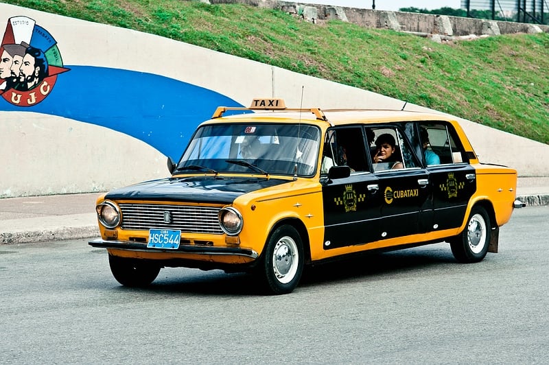 Такси на Кубе / Фото с Кубы