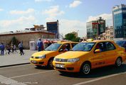Такси на улице / Турция