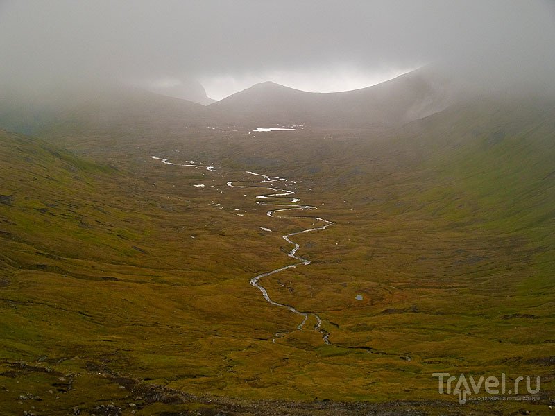 Высоко в горах на Фарерских островах / Фото с Фарерских островов