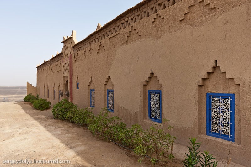 Отель в пустыне Сахара, Марокко / Фото из Марокко