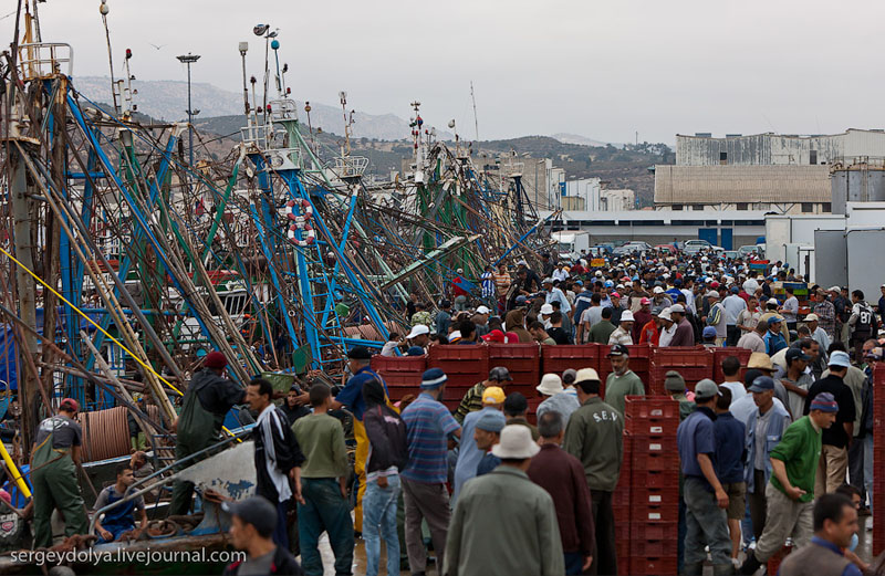Порт Агадира, Марокко / Фото из Марокко