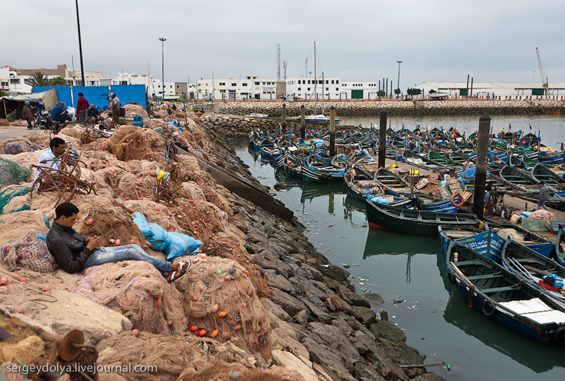 В порту Агадира / Фото из Марокко
