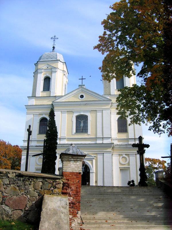 Церковь в Молетае, Литва / Фото из Литвы