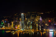 Вид на сторону пика Виктория / Гонконг - Сянган (КНР)