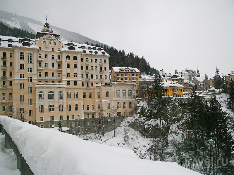 Самый большой отель в Бадгастайне / Фото из Австрии