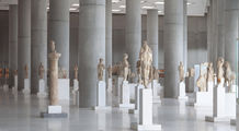 Зал Нового музея Акрополя / Греция