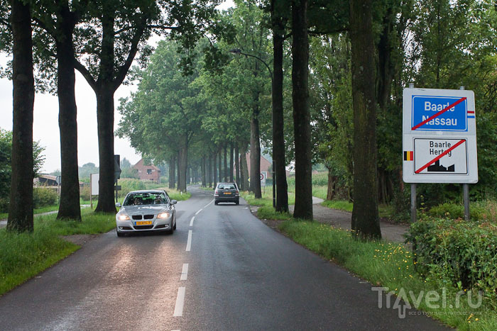Граница между Барле-Нассау и Барле-Хертогом / Фото из Бельгии