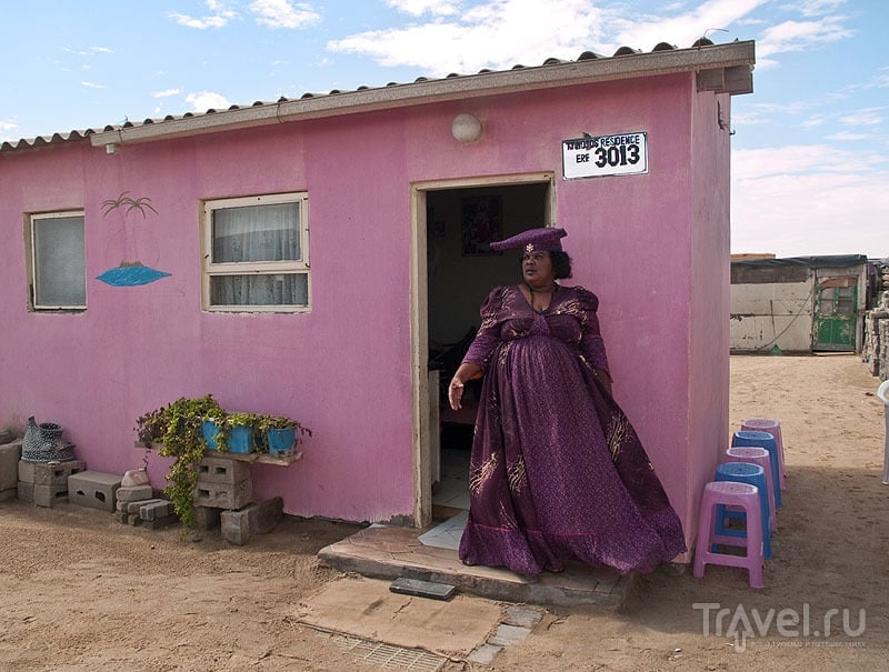 Женщина хереро / Фото из Намибии