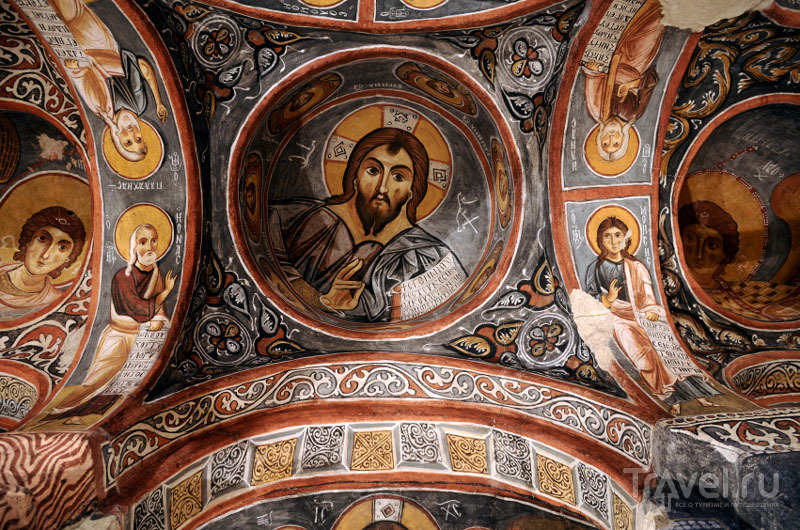 Фреска в Темной церкви, Гёреме, Каппадокия / Турция