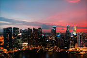 Отличный закат / Сингапур
