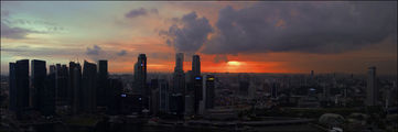 Солнце сквозь облака / Сингапур