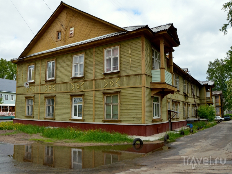 Деревянный дом в Северодвинске / Фото из России