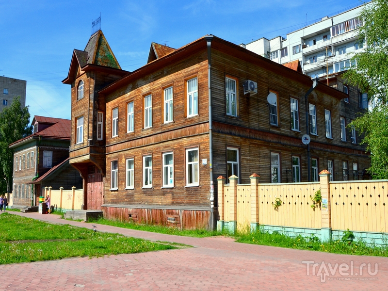 Деревянный дом в Архангельске / Фото из России