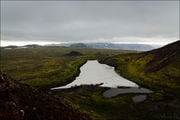 Вид с вулкана / Исландия