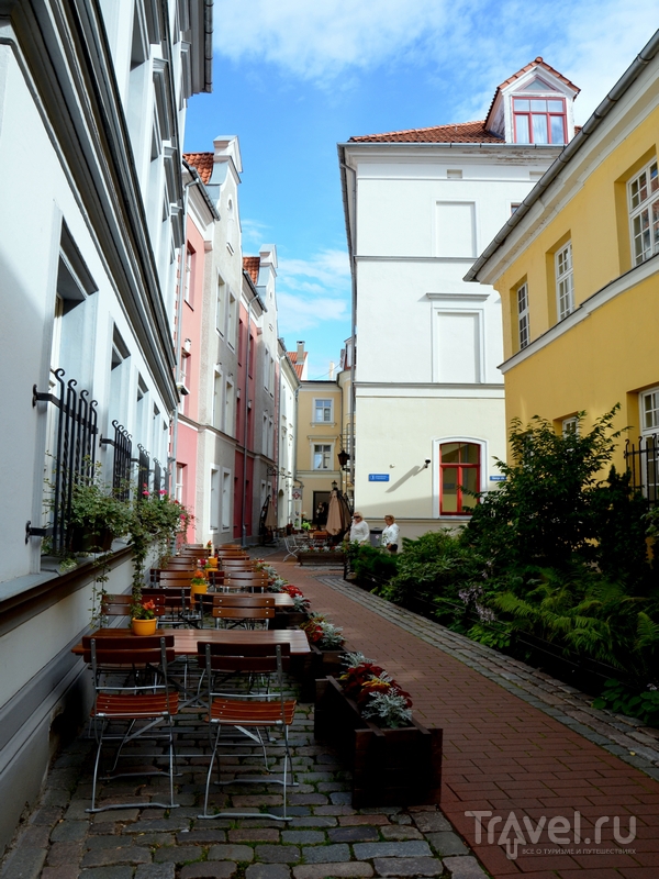 Уличное кафе в Риге / Фото из Латвии