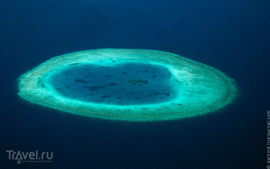 Один из фаро рифов / Фото с Мальдив