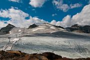 Вид на ледник / Швейцария