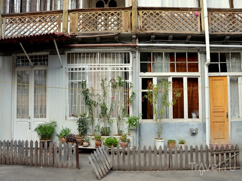 Внутренний дворик в Тбилиси, Грузия / Фото из Грузии